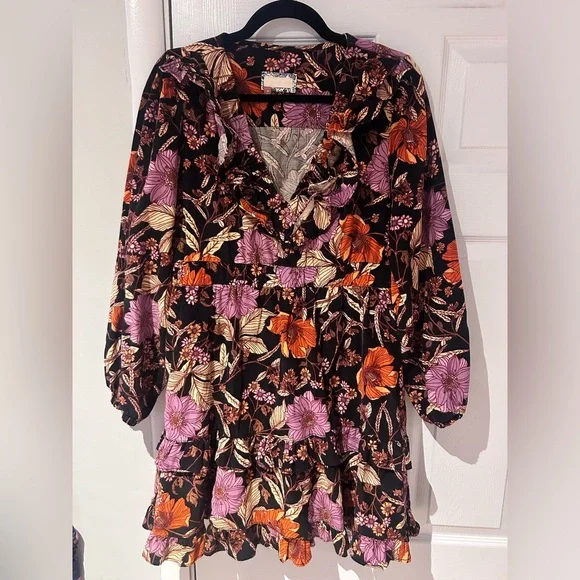 PILCRO Tiered Corduroy Dress - Picture 5 of 8